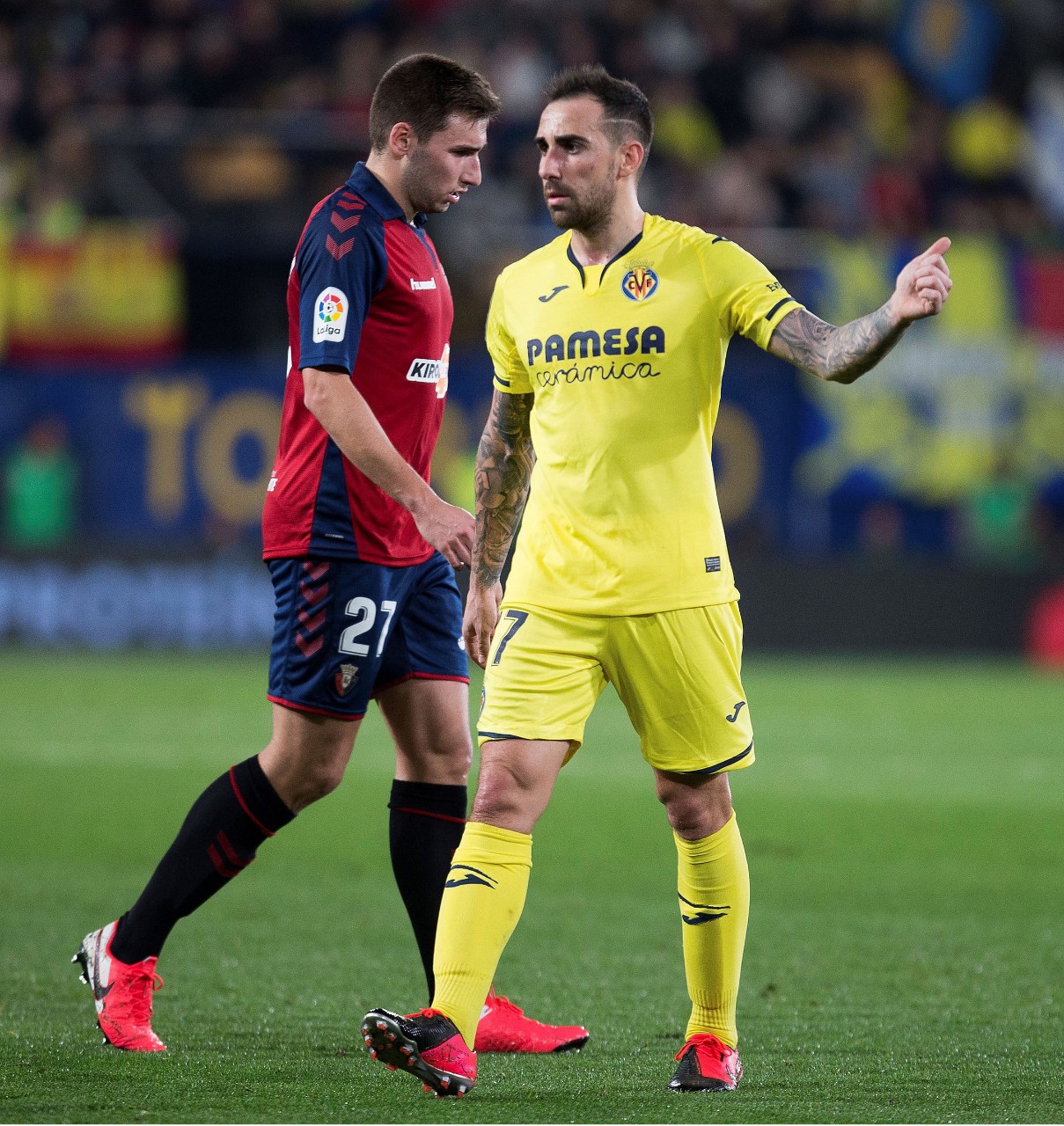 比利亚雷亚尔训练开放日，今晚门线救险引欢呼，欧篮联在即，赛季目标并未改变